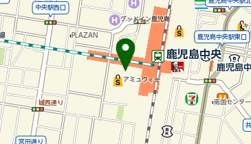 サイカパーク JR鹿児島中央ビル駐輪場の地図画像