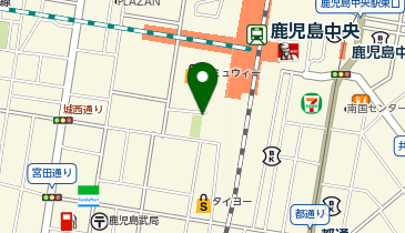 サイカパークアミュプラザ鹿児島西第1駐輪場の地図画像