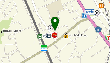 サイカパーク杉田1丁目駐輪場の地図画像