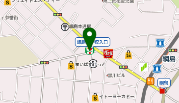 サイカパーク綱島西駐輪場の地図画像