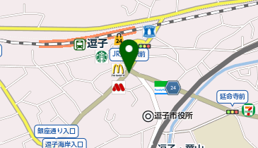 サイカパーク逗子駅前駐輪場の地図画像