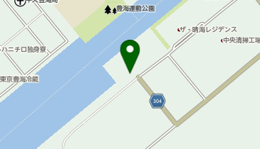 サイカパーク晴海五丁目ターミナル駐輪場の地図画像