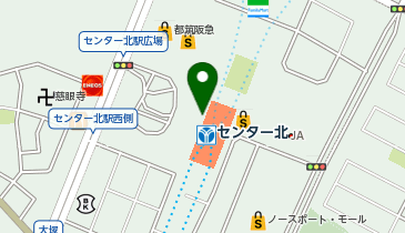 サイカパークセンター北駅駐輪場の地図画像