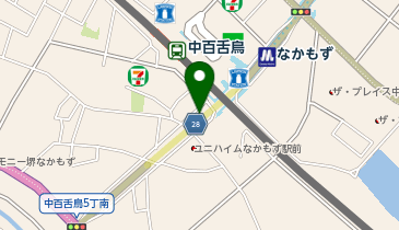 (堺市営)中百舌鳥駅前自転車等駐車場の地図画像