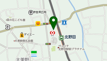 (堺市営)北野田駅前自転車等駐車場の地図画像