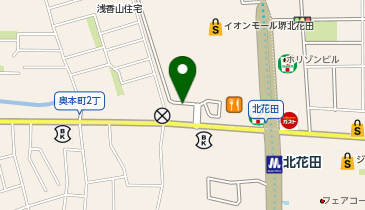 (堺市営)北花田駅前自転車等駐車場の地図画像