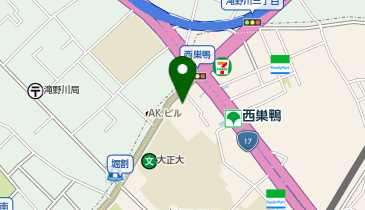 西巣鴨駅自転車駐車場の地図画像