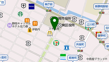 青葉通り自転車等駐車場の地図画像