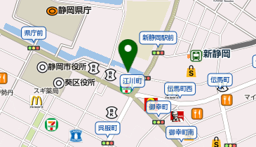 追手町自転車等駐車場の地図画像