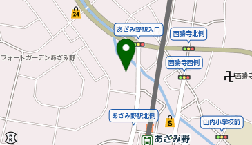 サイカパーク NTKあざみ野駐輪場の地図画像