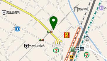 サイクルステーション 久喜駐輪場の地図画像