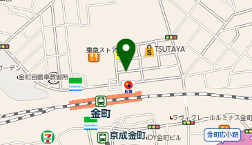 サイカパーク金町駅前ビル駐輪場の地図画像