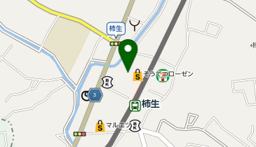 サイカパーク そうてつローゼン柿生店駐輪場の地図画像