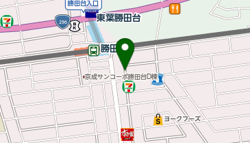 サイクルステーション 勝田台時間貸し駐輪場 Cエリアの地図画像