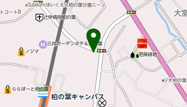 柏の葉キャンパス駅第一駐輪場の地図画像