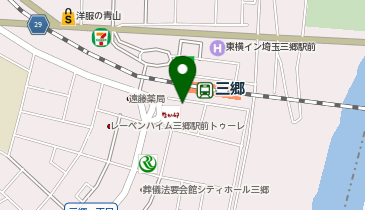 徳重サイクルビル駐輪場の地図画像