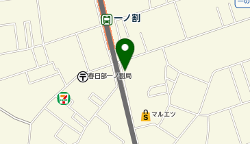 サイクルポート一ノ割駐輪場の地図画像