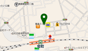 サイカパーク 金町東急ストア前駐輪場の地図画像