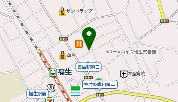 サイカパーク 西友福生店駐輪場 Bエリアの地図画像