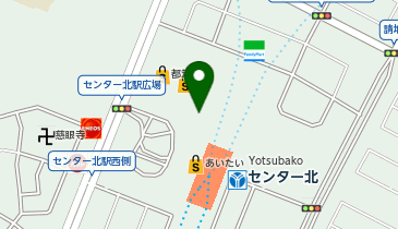 モザイクモール港北駐輪場 Bエリアの地図画像