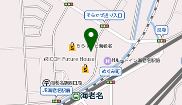 サイカパーク ららぽーと海老名駐輪場 Aエリアの地図画像