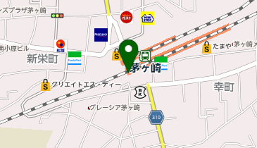 サイカパーク ラスカ茅ケ崎店南口自転車駐輪場の地図画像