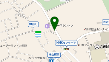 サイカパーク 渋谷区 NHK西門前自転車等駐車場の地図画像