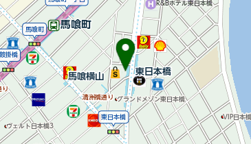 中央区立清杉通り駐輪場の地図画像