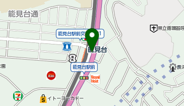 能見台駅東口駐輪場の地図画像