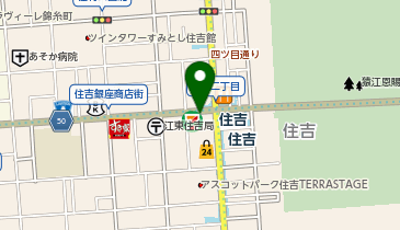 江東区立住吉駅自転車駐車場(一時)の地図画像