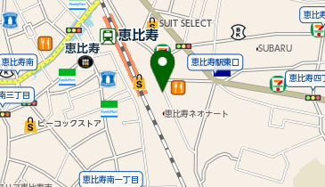 CYCA park Ebisu(サイカパーク 恵比寿)駐輪場の地図画像
