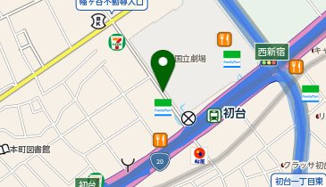 CYCA park Hatsudai(サイカパーク 初台)駐輪場の地図画像