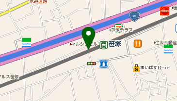 CYCA park Sasazuka(サイカパーク 笹塚)駐輪場の地図画像