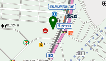 能見台駅西口第4駐輪場の地図画像