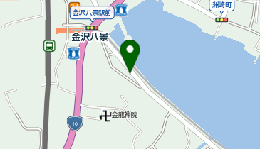 金沢八景駅駐輪場の地図画像