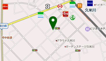 久米川駅南口第1駐輪場の地図画像