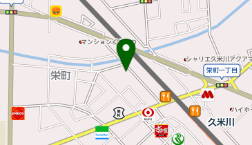 久米川駅南口第2駐輪場の地図画像