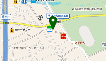 サイカパーク 渋谷区 富ケ谷遊歩道バイク駐車場の地図画像