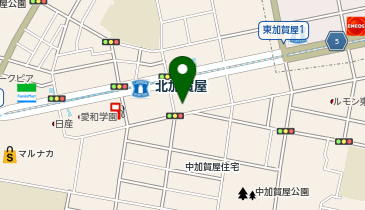 北加賀屋駅自転車駐車場の地図画像