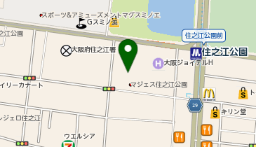 住之江公園駅自転車駐車場の地図画像