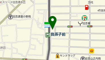 我孫子前駅自転車駐車場の地図画像