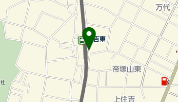 住吉東駅自転車駐車場の地図画像