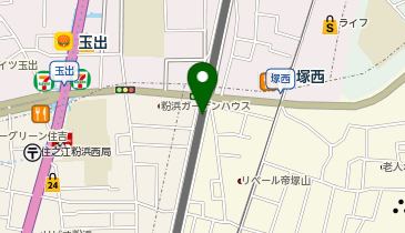 玉出駅自転車駐車場の地図画像