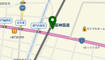 【西宮市】阪急西宮北口南西第1駐輪場の地図画像