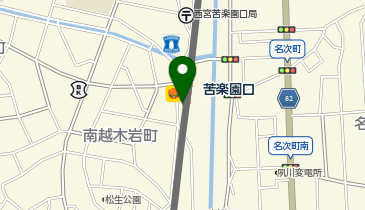 【西宮市】阪急苦楽園口第2駐輪場の地図画像