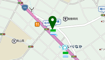 いりなかバイク駐車場の地図画像