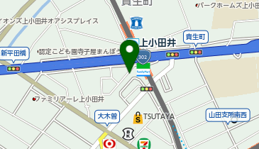 上小田井第1駐輪場の地図画像