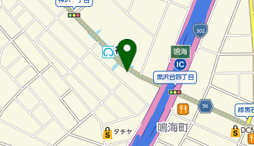 神沢南駐輪場の地図画像