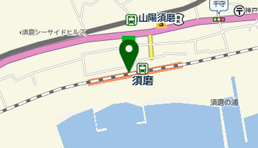 神戸市立須磨駅前自転車駐車場の地図画像