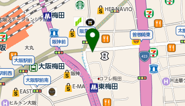 梅田新道周辺の駐輪場 バイク駐車場 Navitime